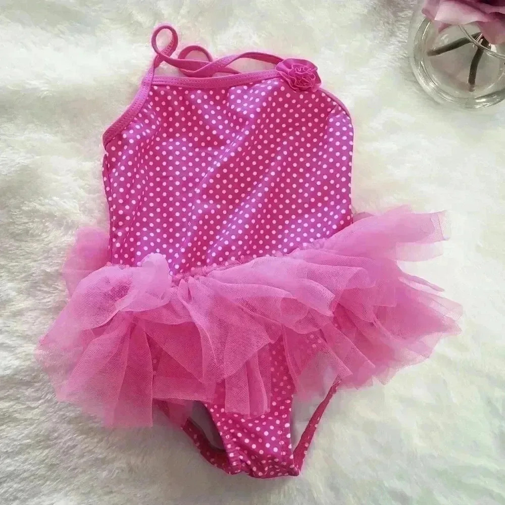 OP Pink Polka Dot Tutu One Piece
